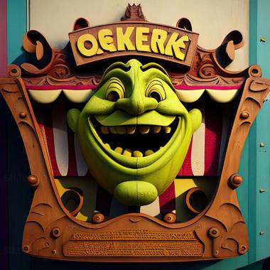 3D model Shreks Carnival Craze game (STL)